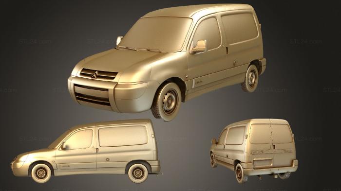 Автомобили и транспорт (Citroen Berlingo, CARS_1146) 3D модель для ЧПУ станка